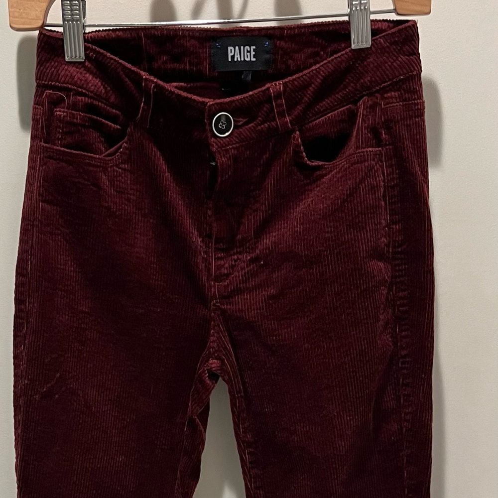 Paige Hoxton Ultra Skinny -Stretch velvet corduroy